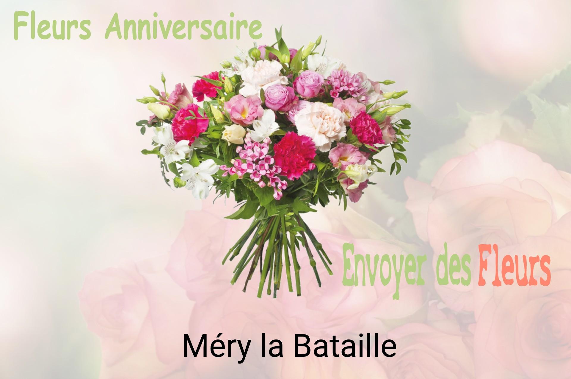 Bouquet de fleurs d’anniversaire livré à Méry-la-Bataille