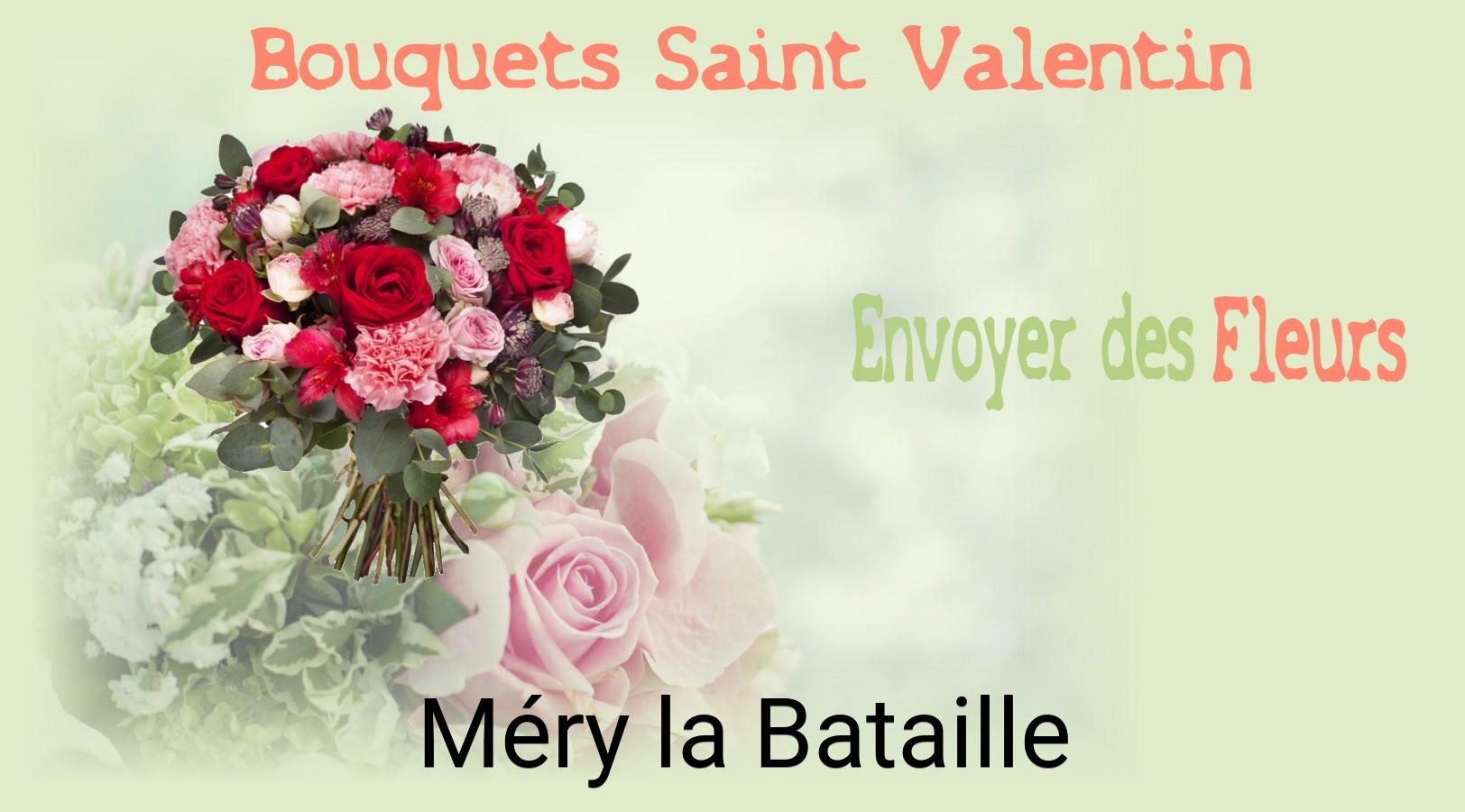 Roses de Saint-Valentin livrées à Méry-la-Bataille